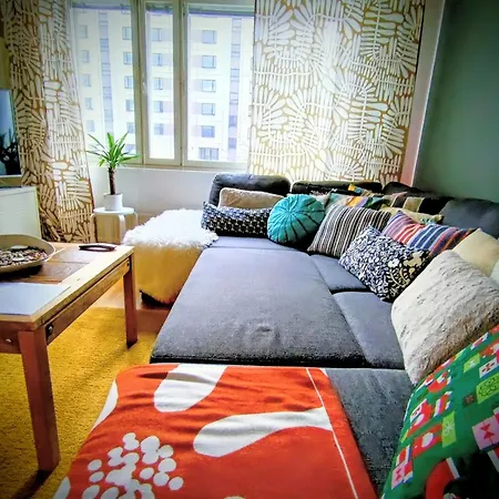 Huoneisto Private Sauna, Balcony And Location In Tampere!