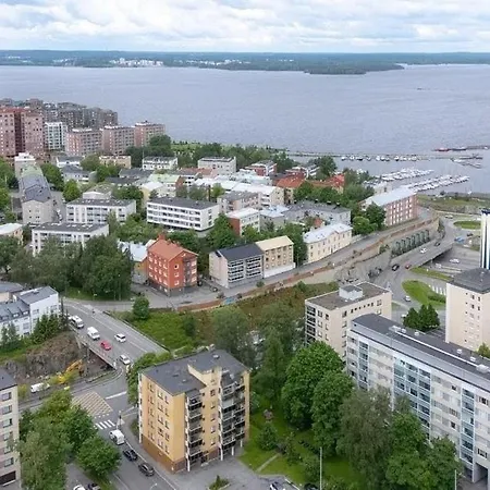 Private Sauna, Balcony And Location In Tampere! 아파트