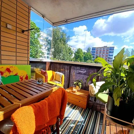 Private Sauna, Balcony And Location In Tampere! 아파트 탐페레