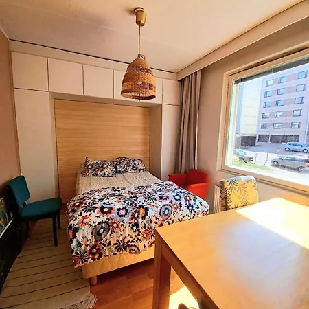 Apartment Private Sauna, Balcony And Location In Tampere!