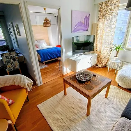 Private Sauna, Balcony And Location In Tampere! 탐페레