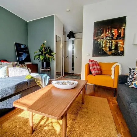 Private Sauna, Balcony And Location In Tampere! 아파트